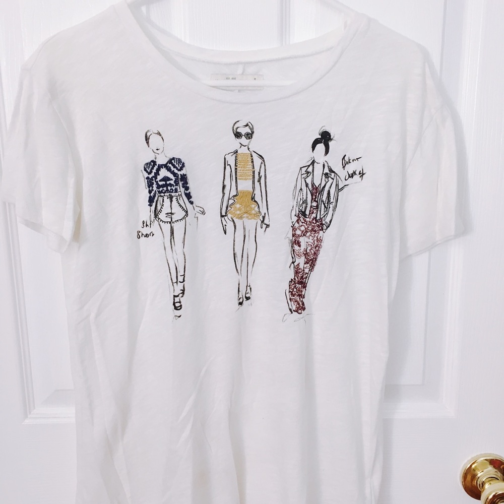 Runway Model A&F tee